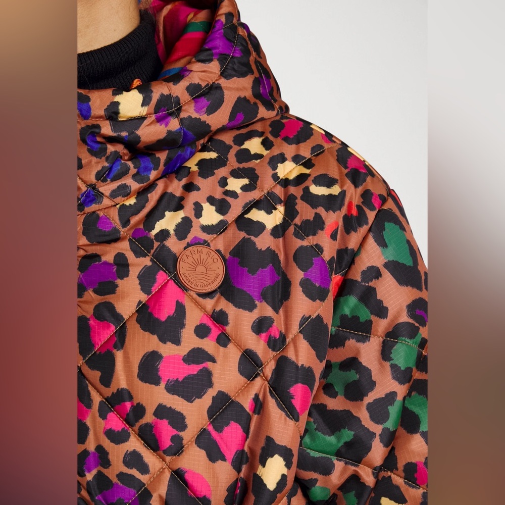 FARM Rio Lisa Reversible Puffer Jacket - Picture 7 of 15
